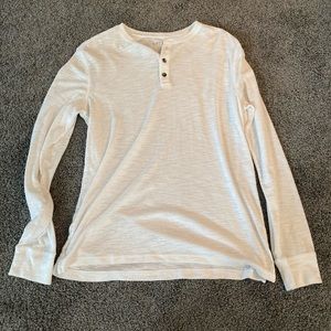 White Apt. 9 Long Sleeve Tee